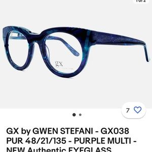 GX Gwen Stefani glasses.